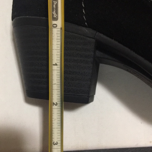 Earth Origins Kaia Black Suede Boots 9.5w - Picture 3 of 5